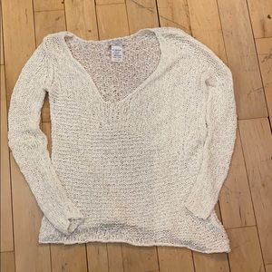 Aritzia Talula Open Knit Sweater sz XS